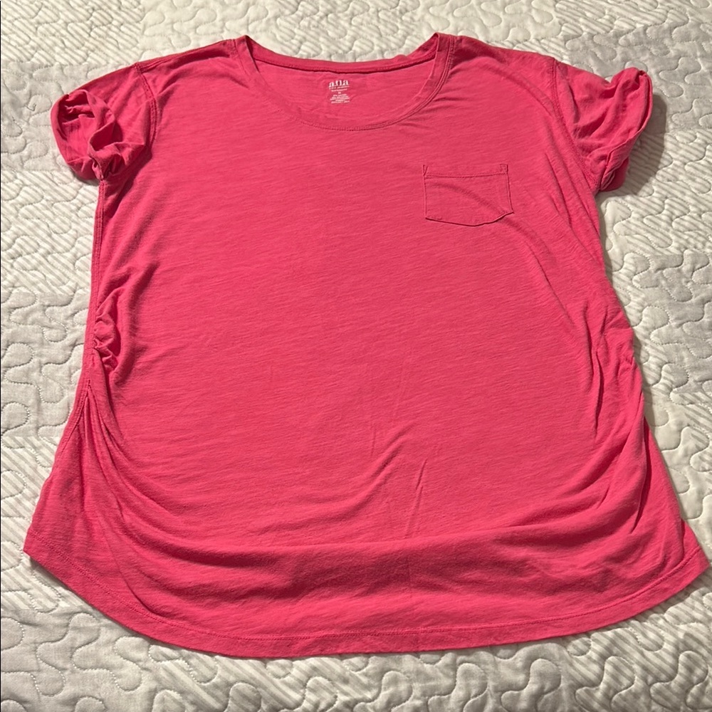 Women's Pink Maternity Top